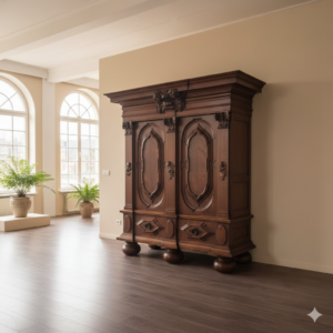 Wardrobe Historicism 1880 Oak