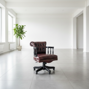 Office Chair Chesterfield Leather