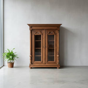 Display Cabinet Gründerzeit 1880 Oak