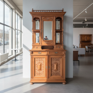 Cabinet Gründerzeit 1890 Walnut