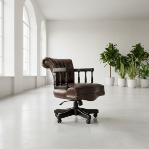 Office Chair Chesterfield Leather