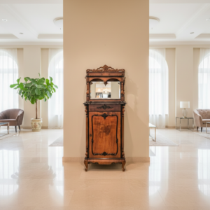 Cabinet Biedermeier 1860 Mahogany