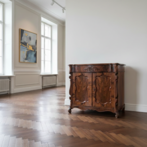 Cabinet Biedermeier 1860 Mahogany