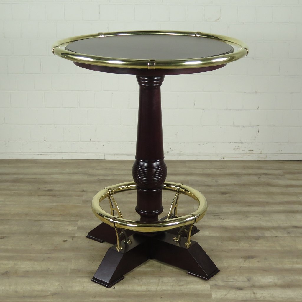 Bar Table Mahogany Ø 0.94 m - Image 4