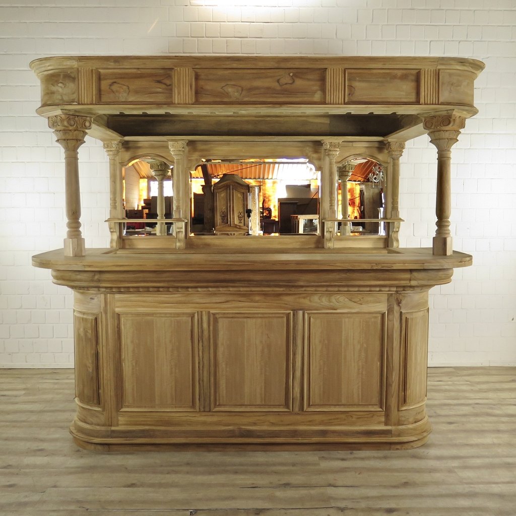 House bar teak wood 2,40 m - Image 3