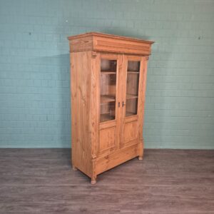 Display Cabinet Gründerzeit 1880 Pine