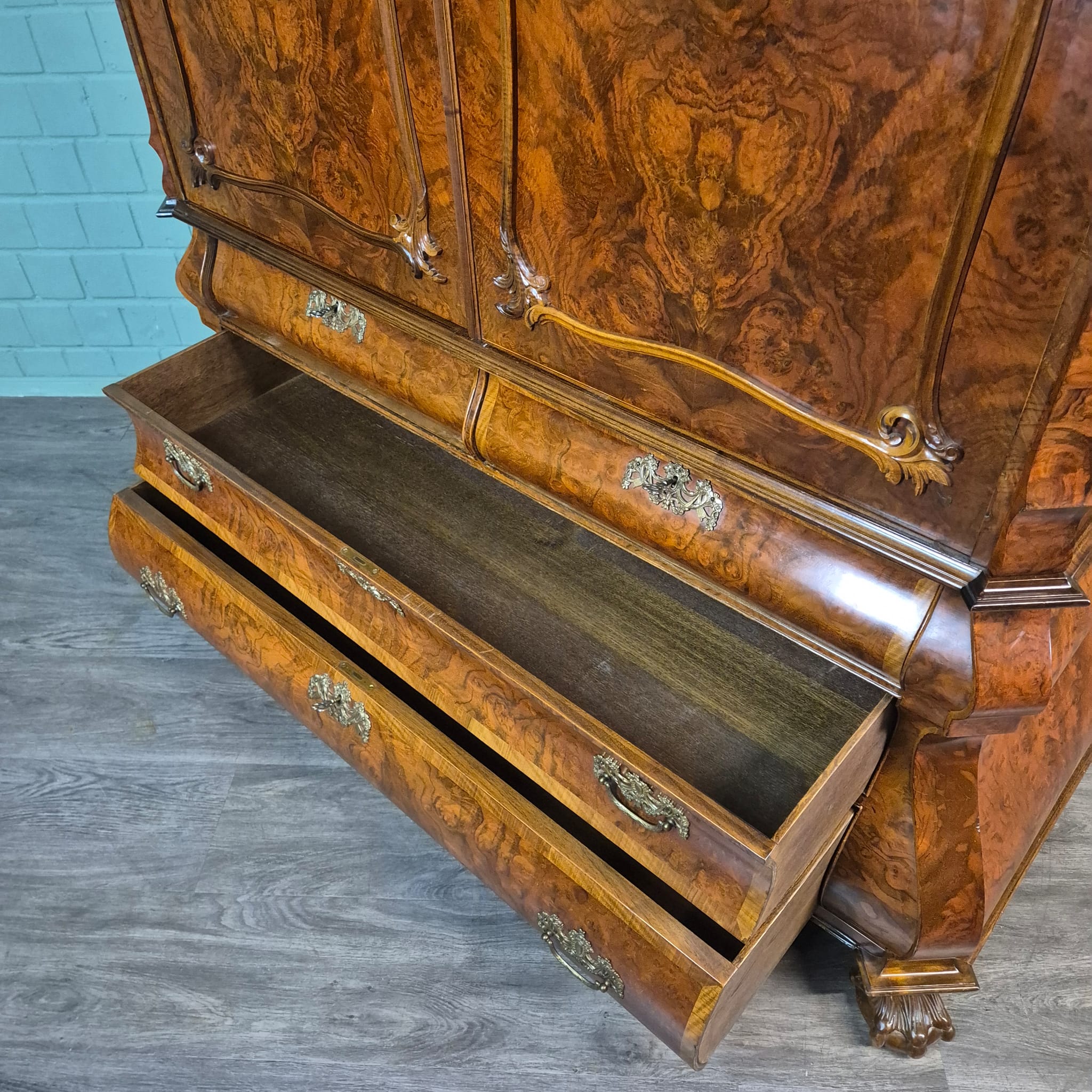 Cabinet Neo-baroque Walnut 1,68 m - Image 24