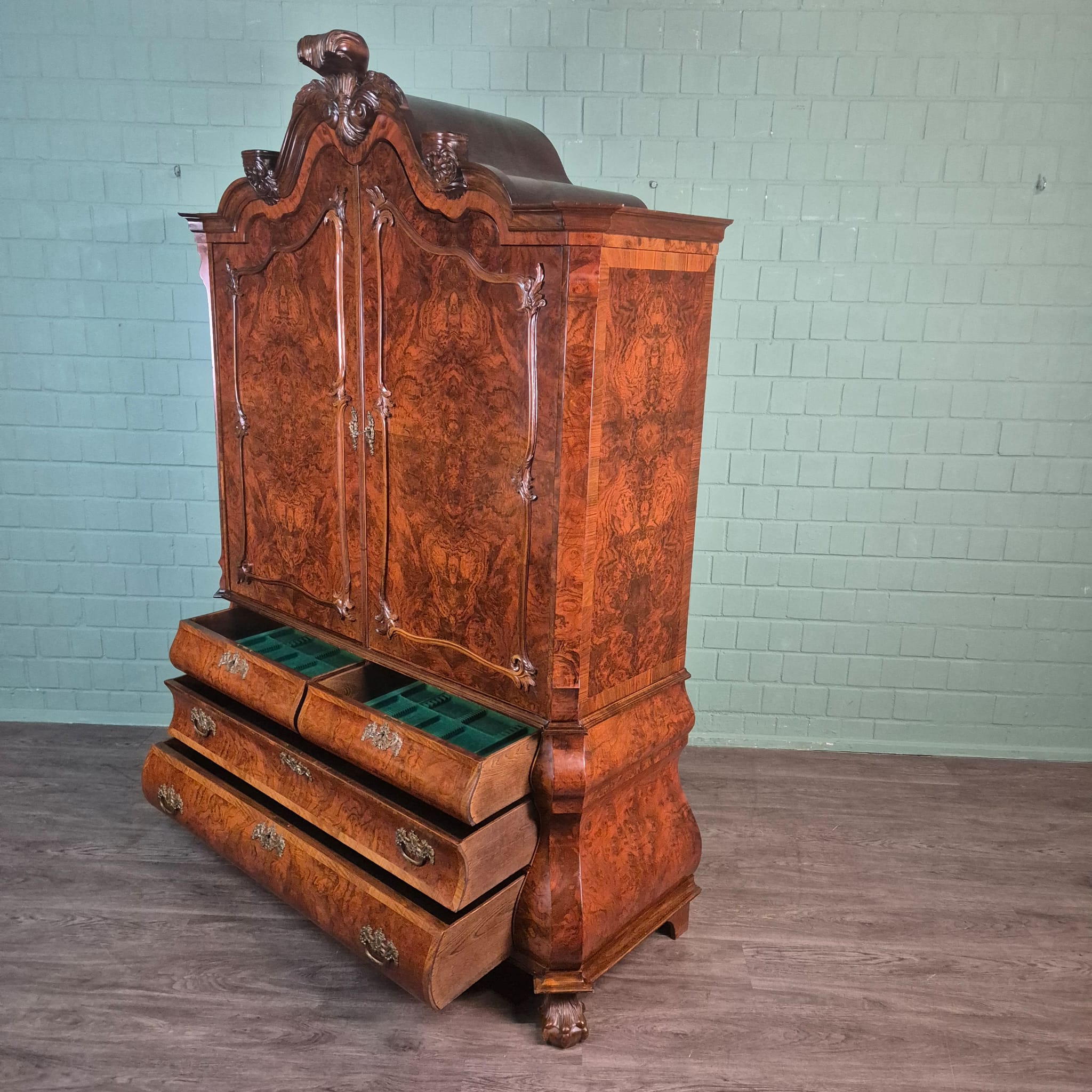 Cabinet Neo-baroque Walnut 1,68 m - Image 22