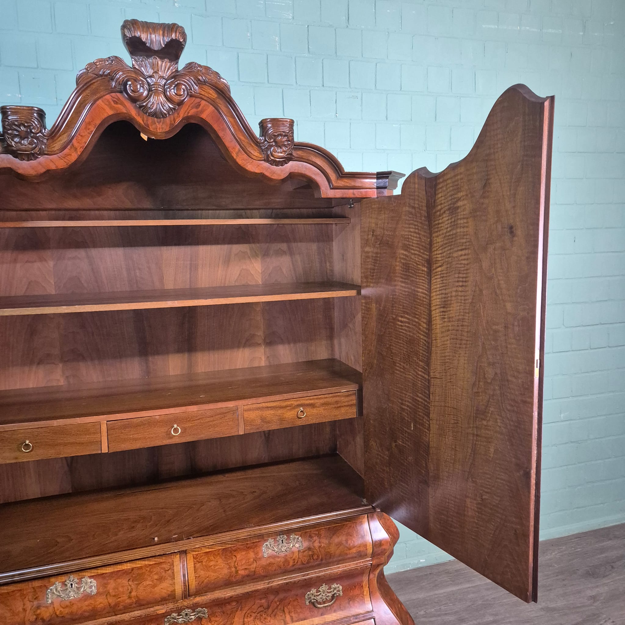 Cabinet Neo-baroque Walnut 1,68 m - Image 18