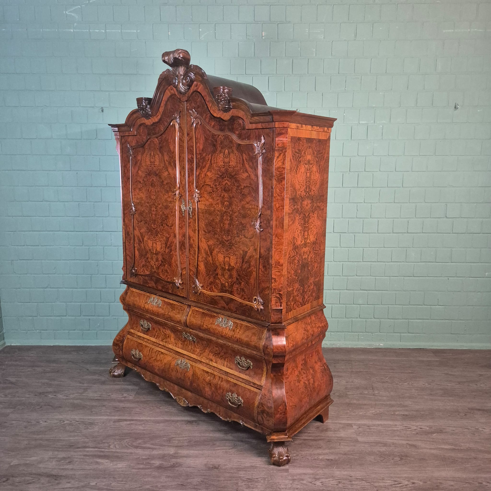 Cabinet Neo-baroque Walnut 1,68 m - Image 12