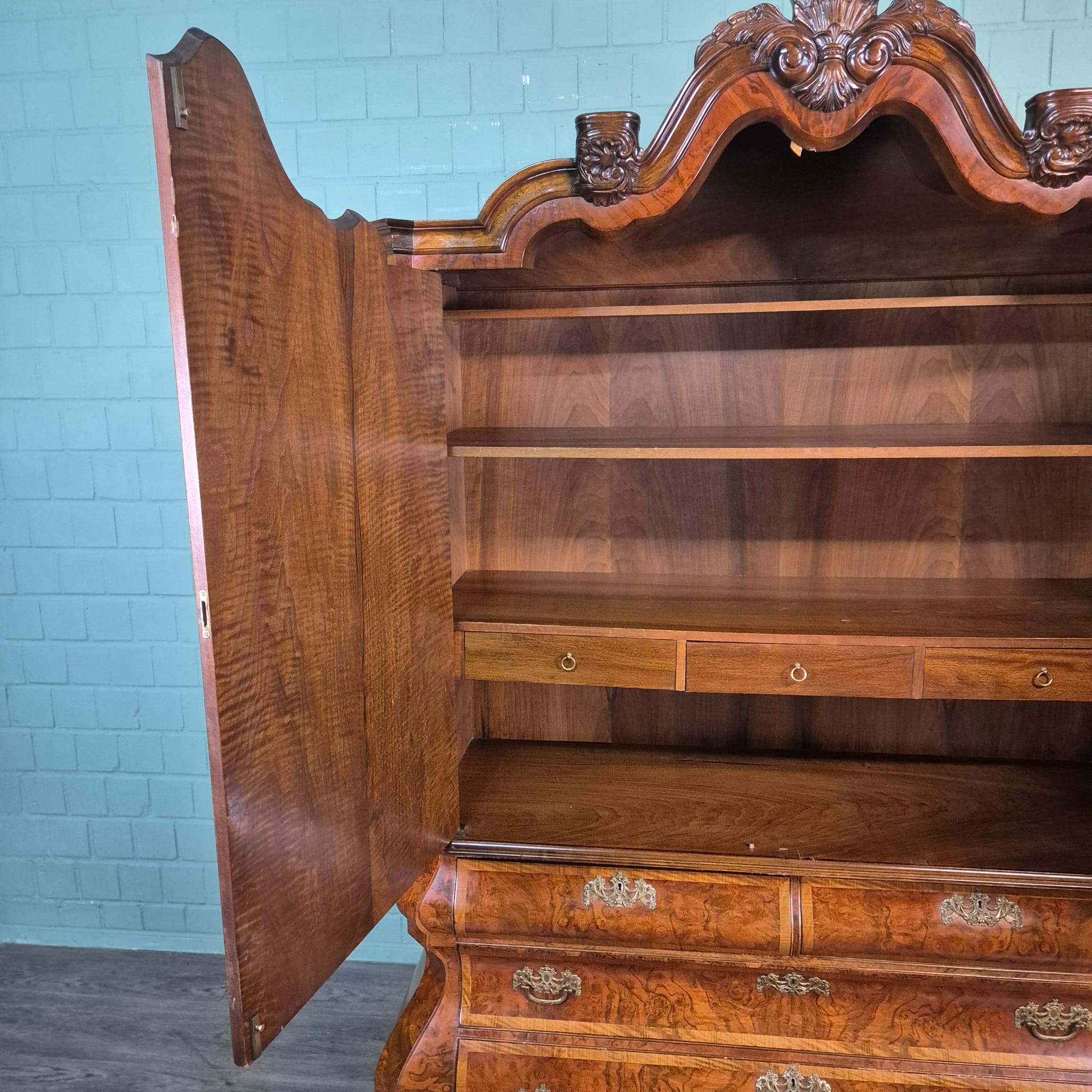 Cabinet Neo-baroque Walnut 1,68 m - Image 17