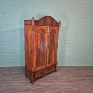 Wardrobe Louis Philippe 1860 Mahogany