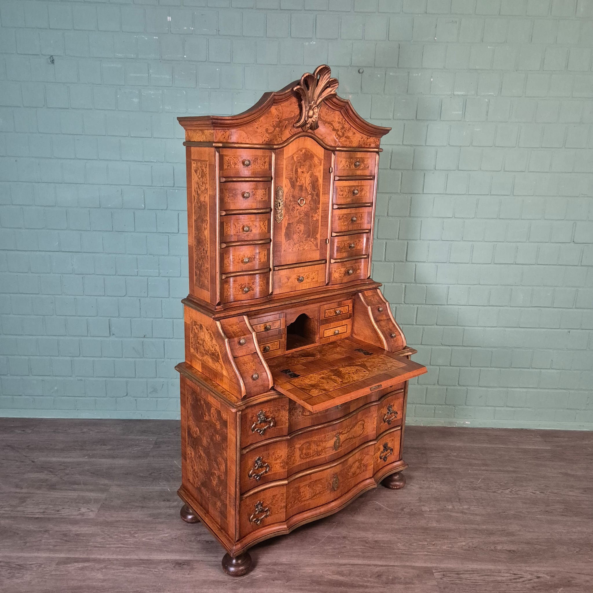 Tabernacle Secretary Neo-baroque Walnut - Image 6