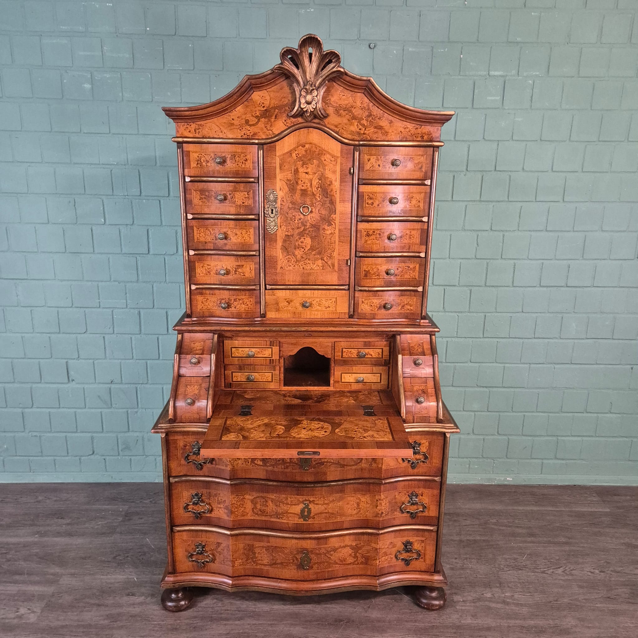 Tabernacle Secretary Neo-baroque Walnut - Image 5
