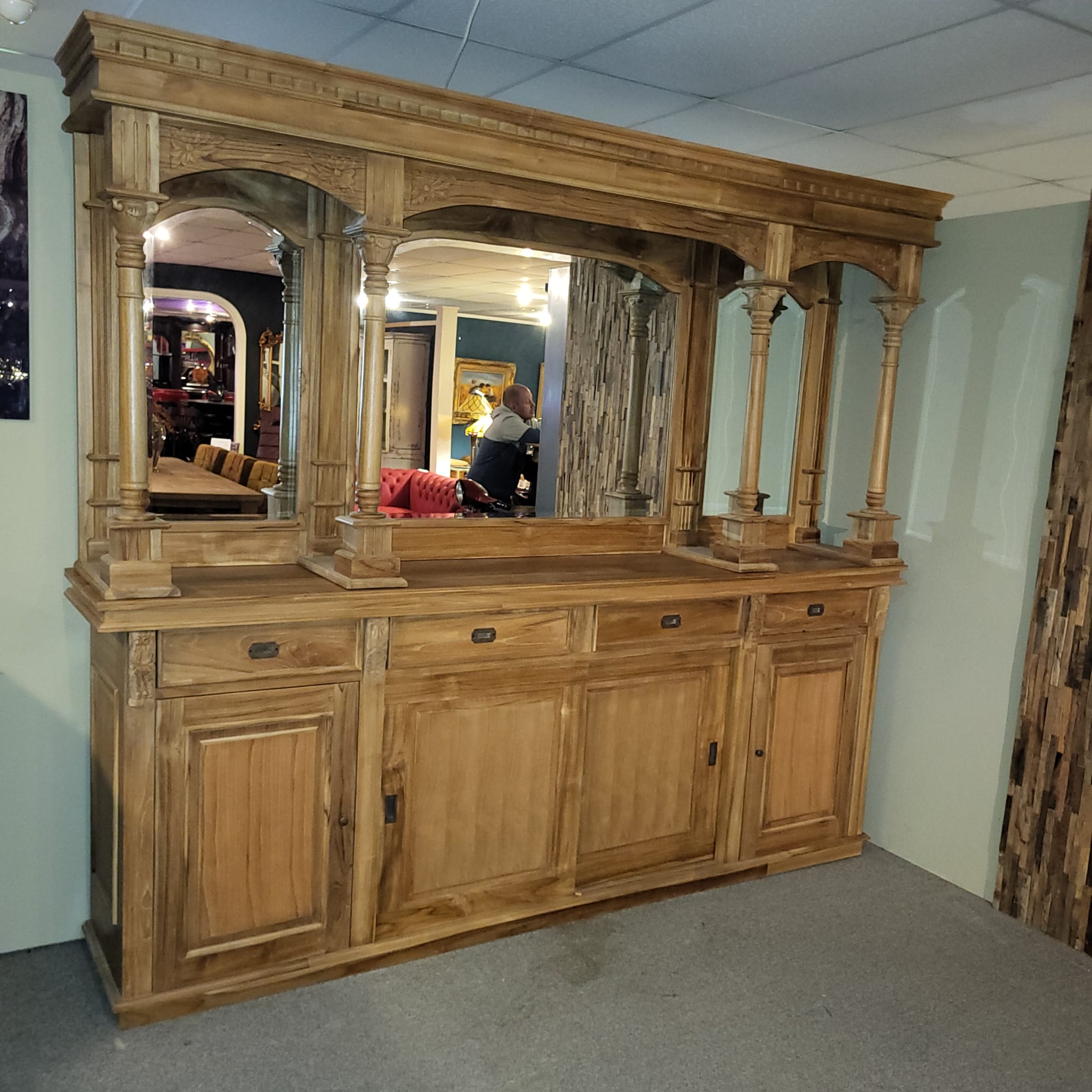 English bar Teak 2,70 m - Image 7