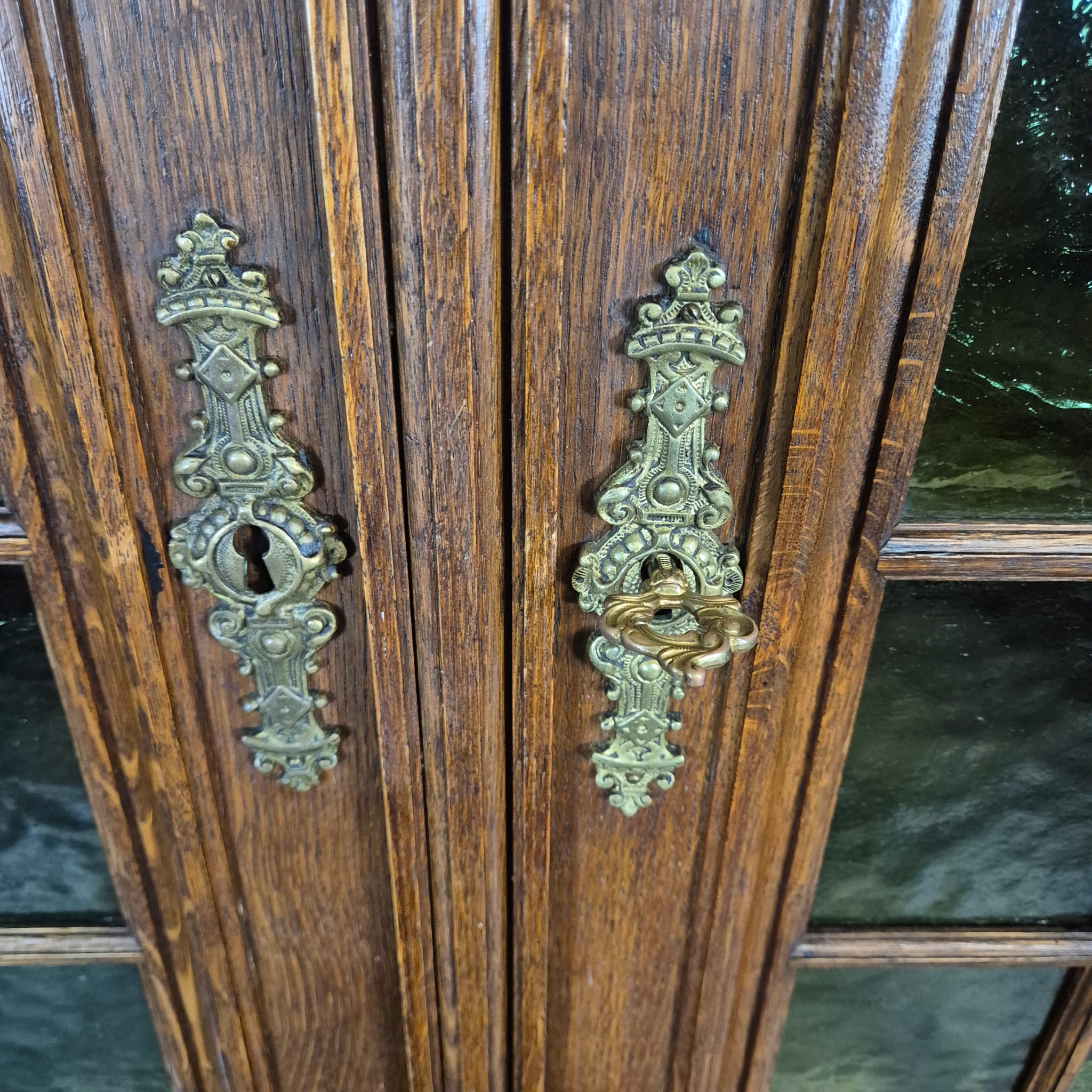 Cabinet Neo-baroque 1910 Oak - Image 18