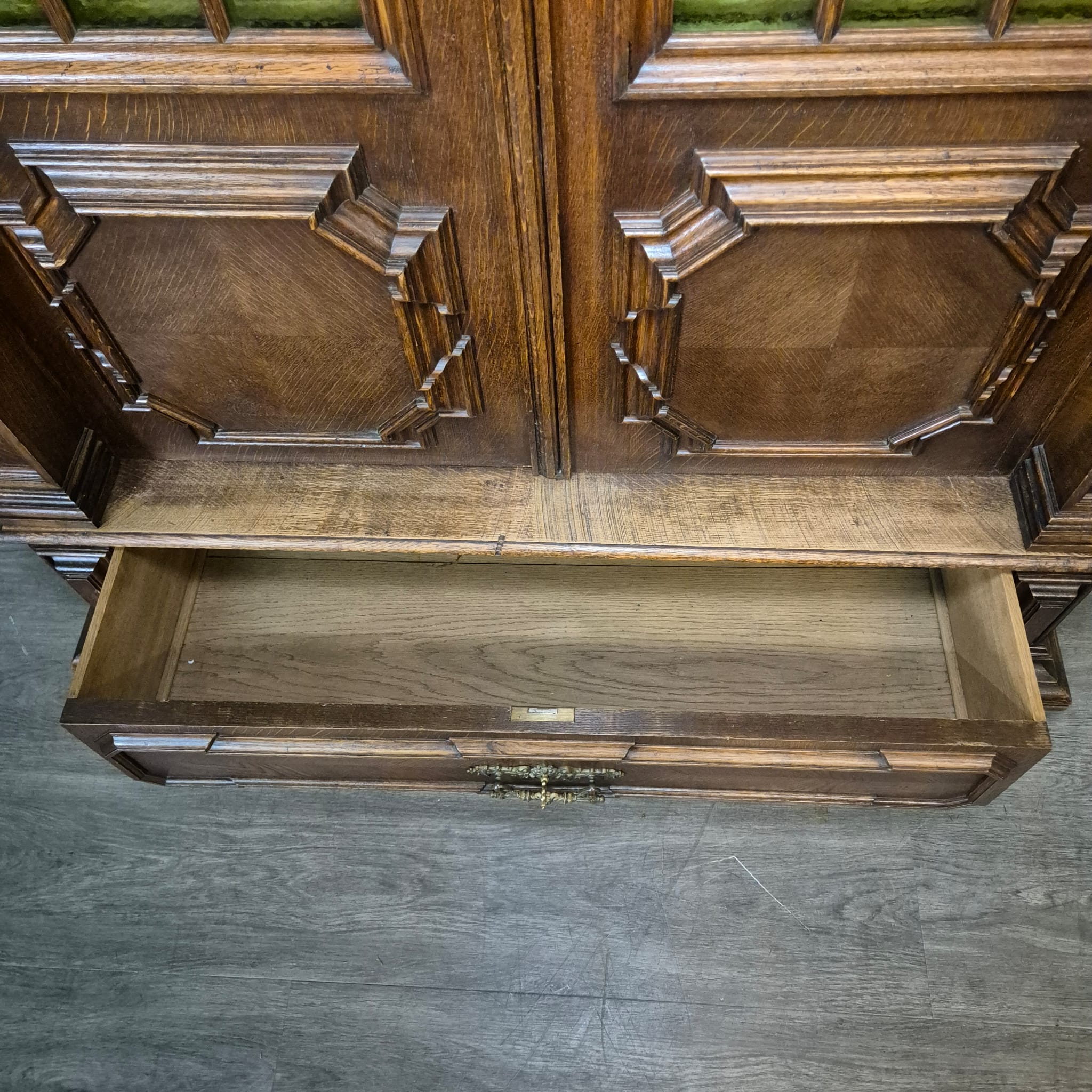 Cabinet Neo-baroque 1910 Oak - Image 26