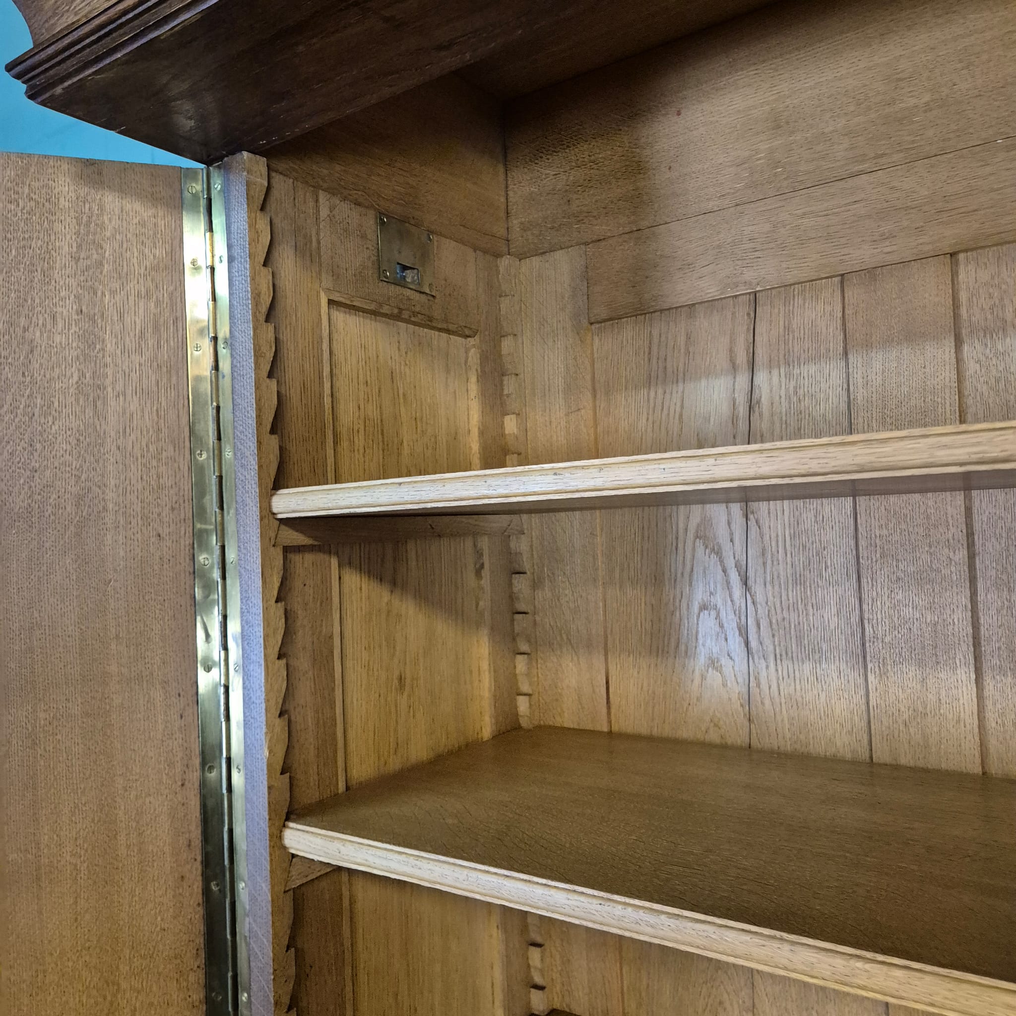 Cabinet Neo-baroque 1910 Oak - Image 23