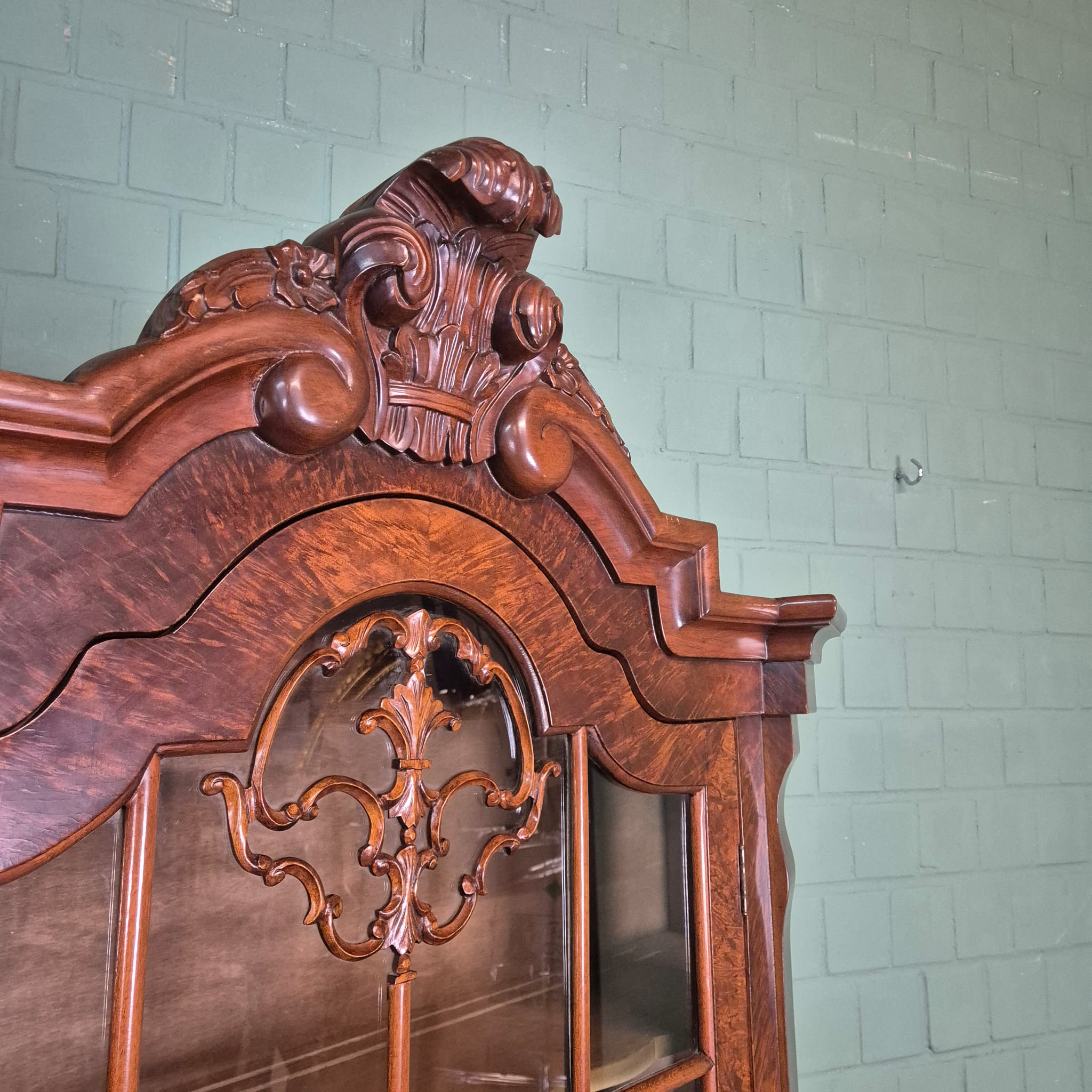 Display Cabinet Neo-baroque Walnut 1,43 m - Image 6