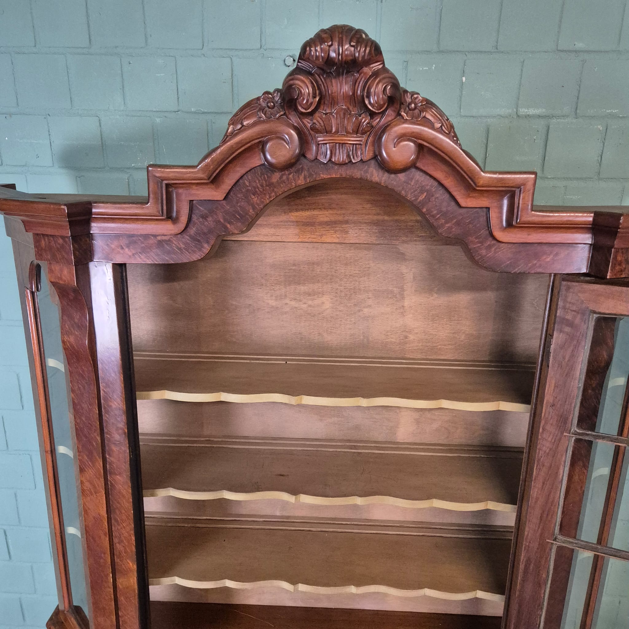 Display Cabinet Neo-baroque Walnut 1,43 m - Image 20