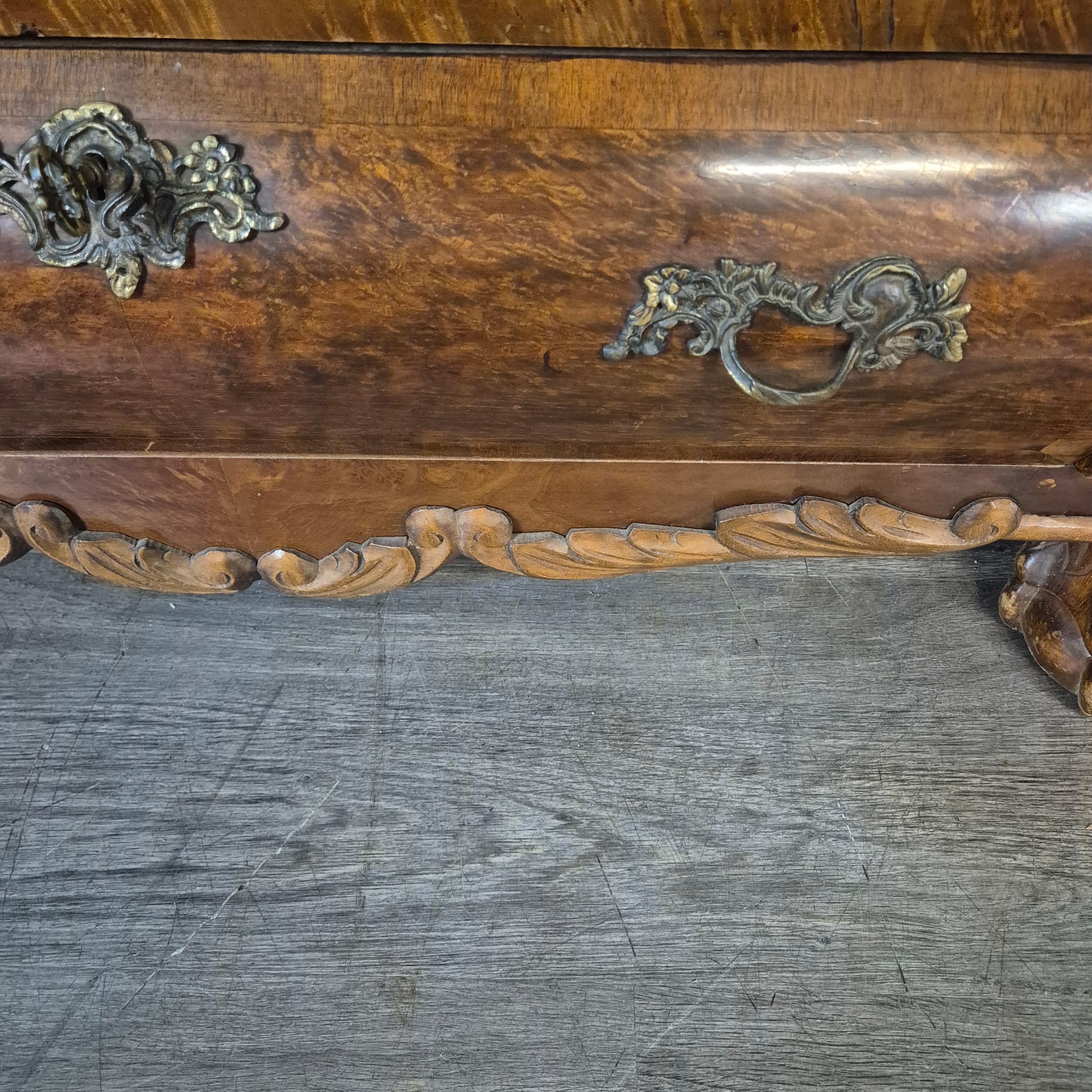 Display Cabinet Neo-baroque Walnut 1,43 m - Image 11