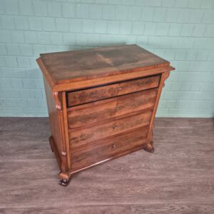 Chest of Drawers Louis Philippe 1860 Mahogany