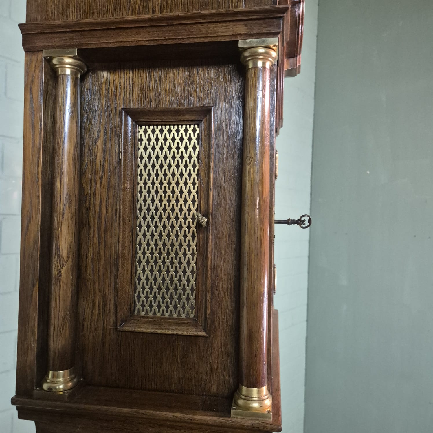 Grandfather Clock LFS Westminster 1890 Walnut - Image 11