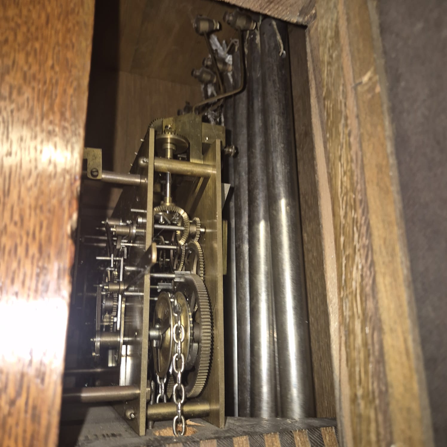 Grandfather Clock LFS Westminster 1890 Walnut - Image 19