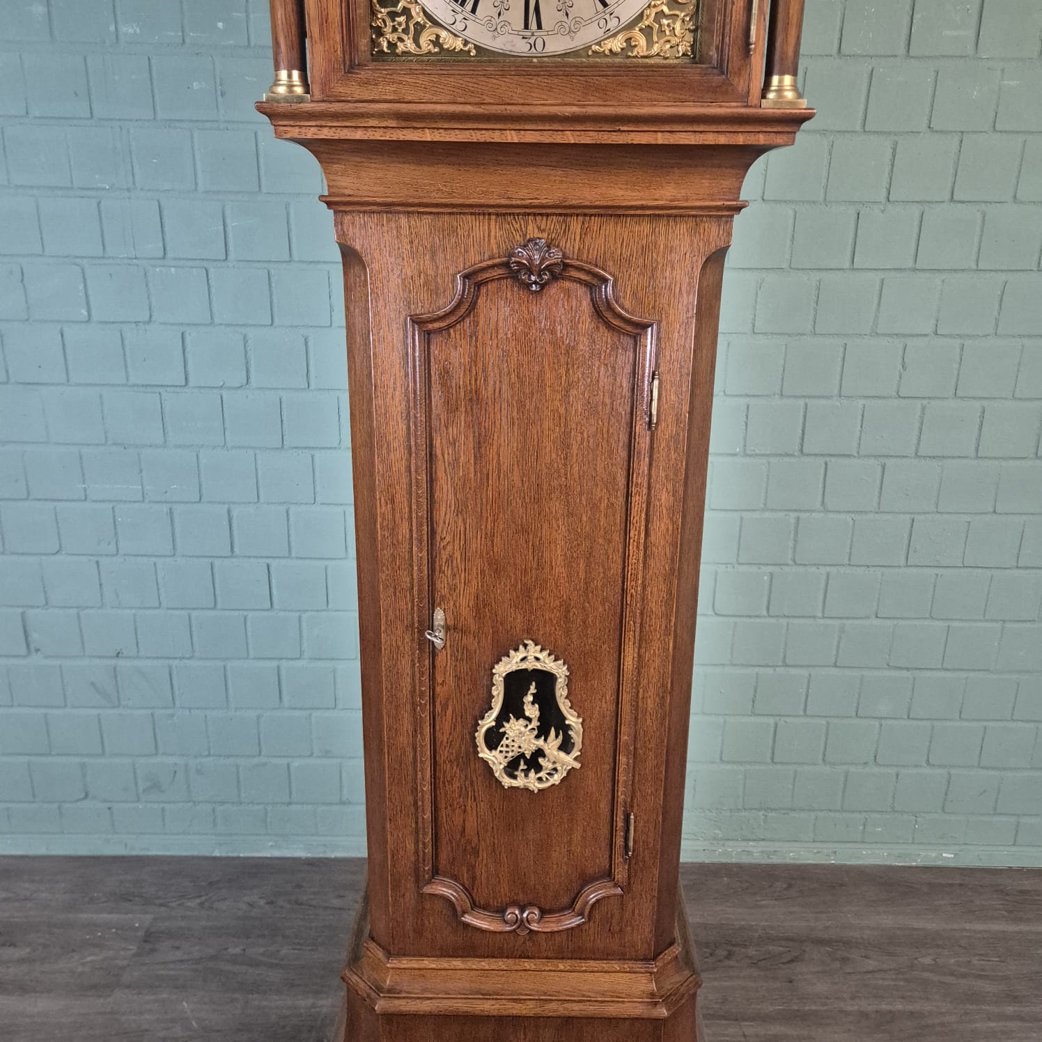 Grandfather Clock LFS Westminster 1890 Walnut - Image 6