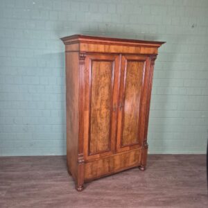 Wardrobe Gründerzeit 1880 Walnut