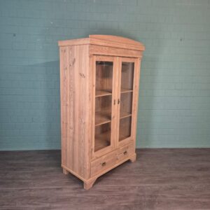 Display Cabinet Jugendstil 1910 Pine