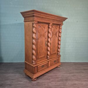 Cabinet Neo-baroque 1900 Oak