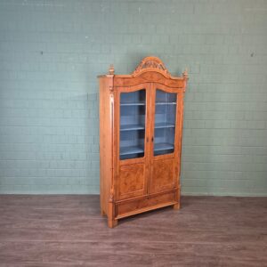 Display Cabinet Louis Philippe 1880 Ash Wood