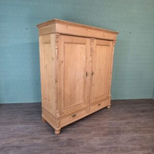 Wardrobe Gründerzeit 1880 Pine