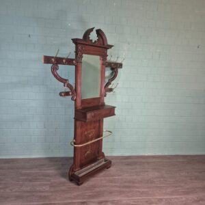 Coat Rack Gründerzeit 1880 Oak