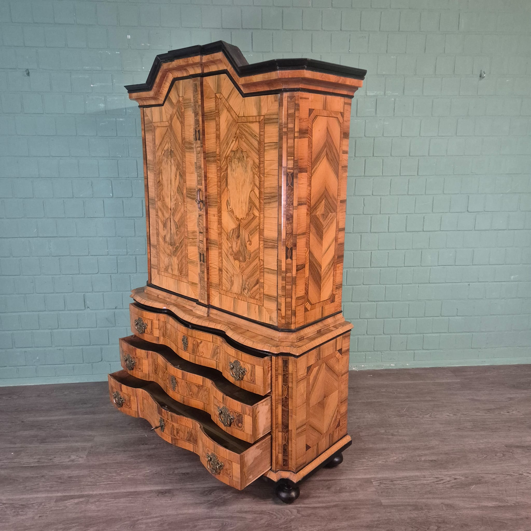 Secretary Barok 1770 Walnut - Image 24