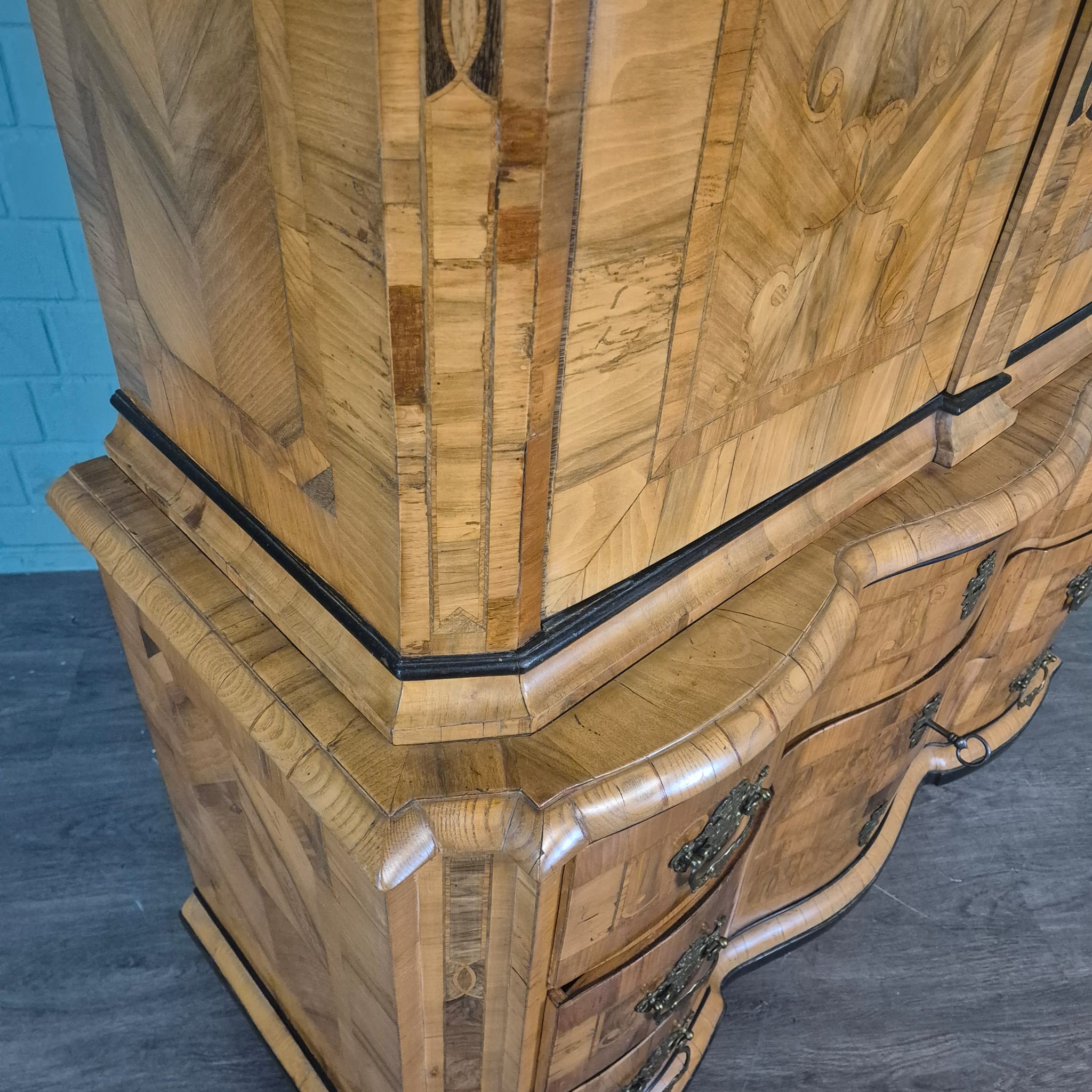 Secretary Barok 1770 Walnut - Image 7