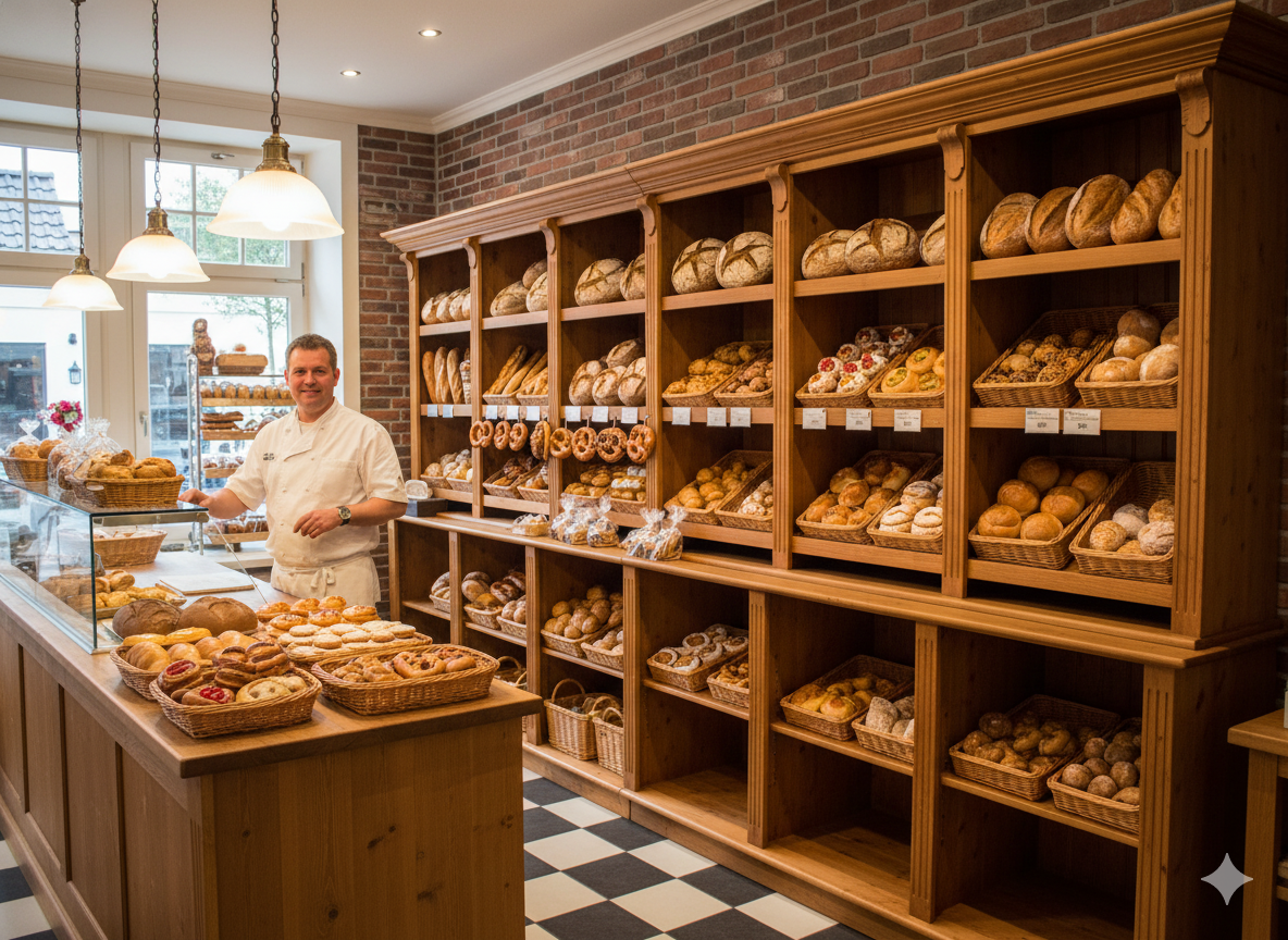 Baker's cabinet Solid Wood - Image 2