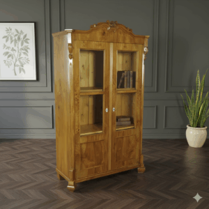 Display Case Louis Philippe 1860 Ash Wood