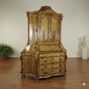 Tabernacle Secretaire Tabernaclesecretaire Baroque style Walnut