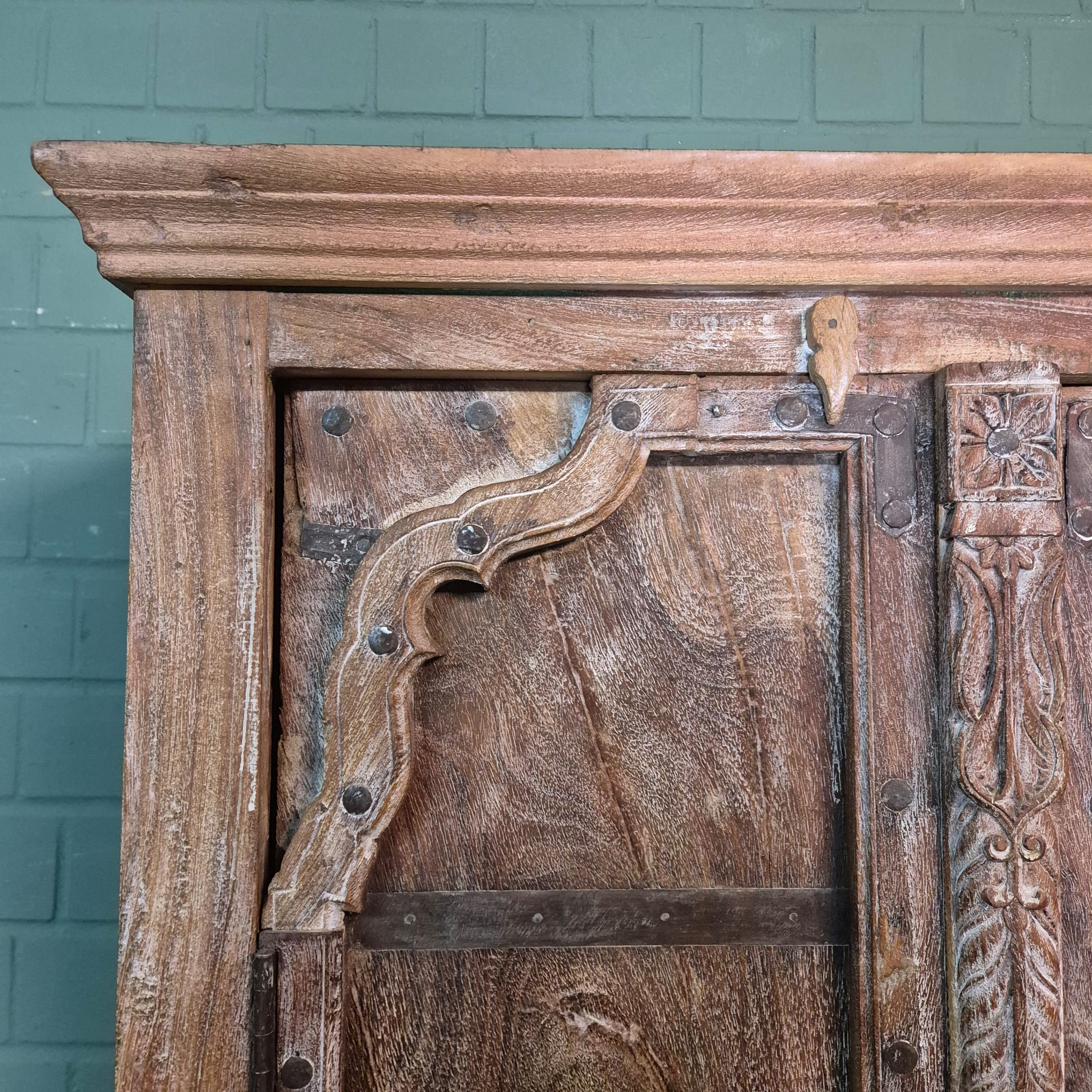 Cabinet Teak Shabby-Chic 1,08 m - Image 16