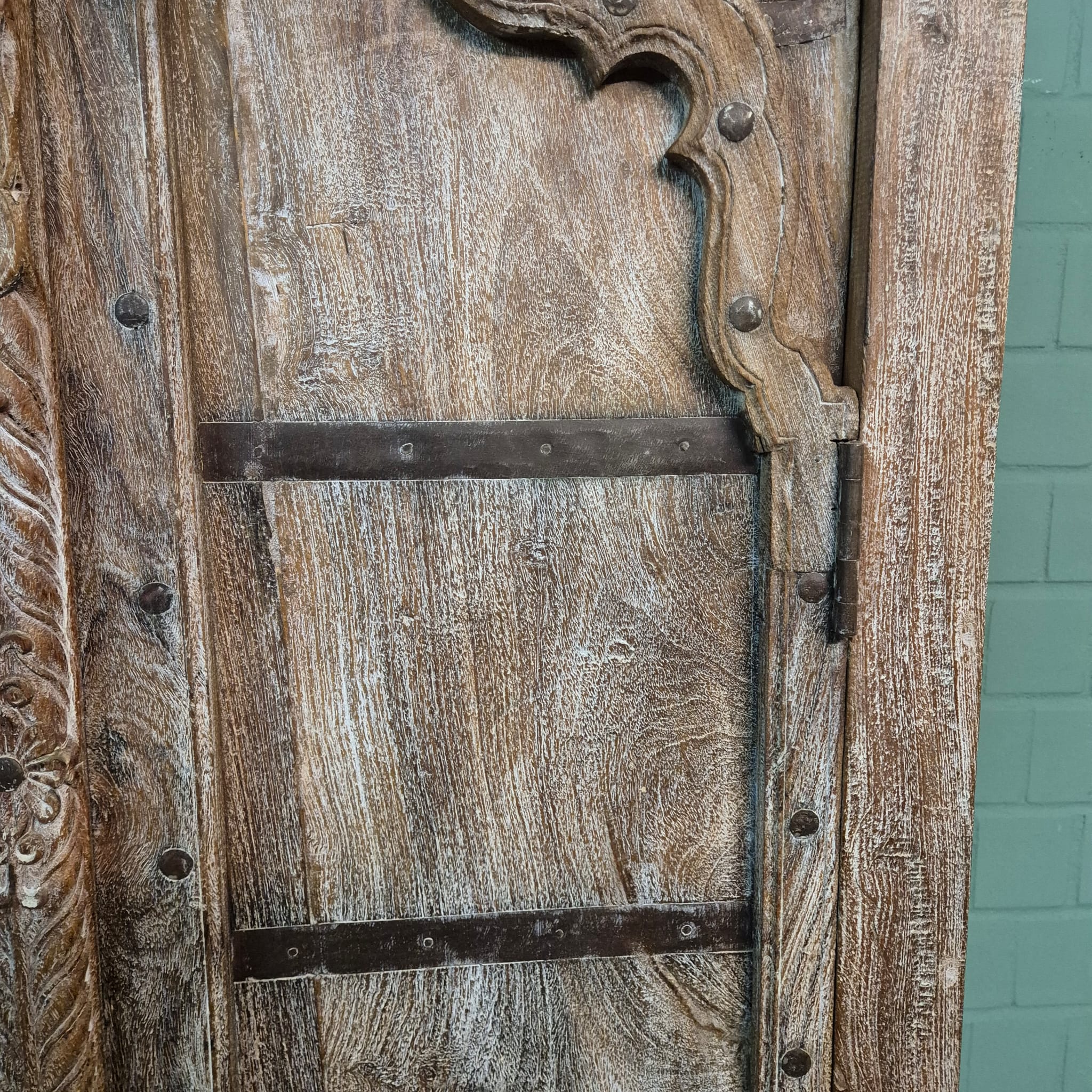 Cabinet Teak Shabby-Chic 1,08 m - Image 14