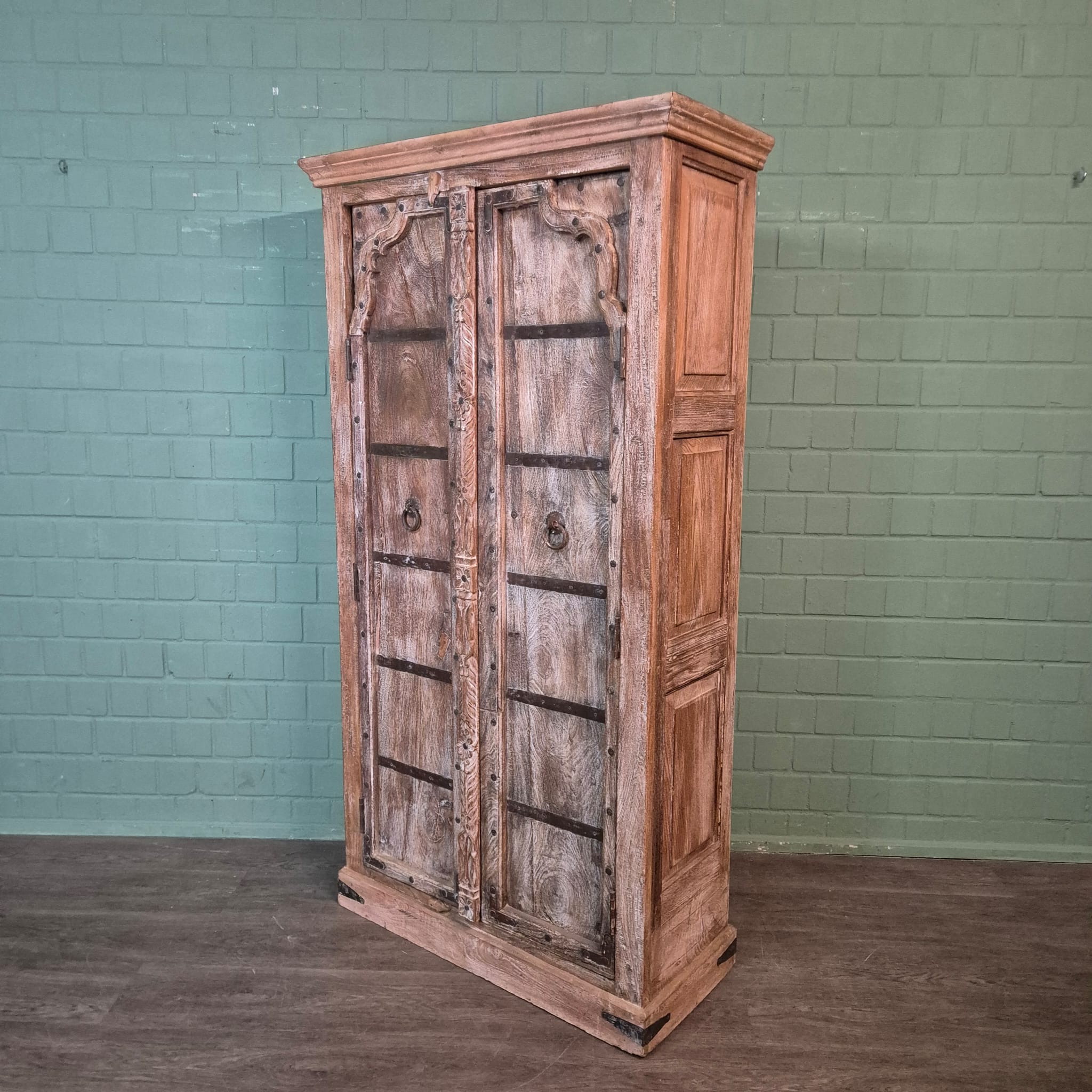 Cabinet Teak Shabby-Chic 1,08 m - Image 5