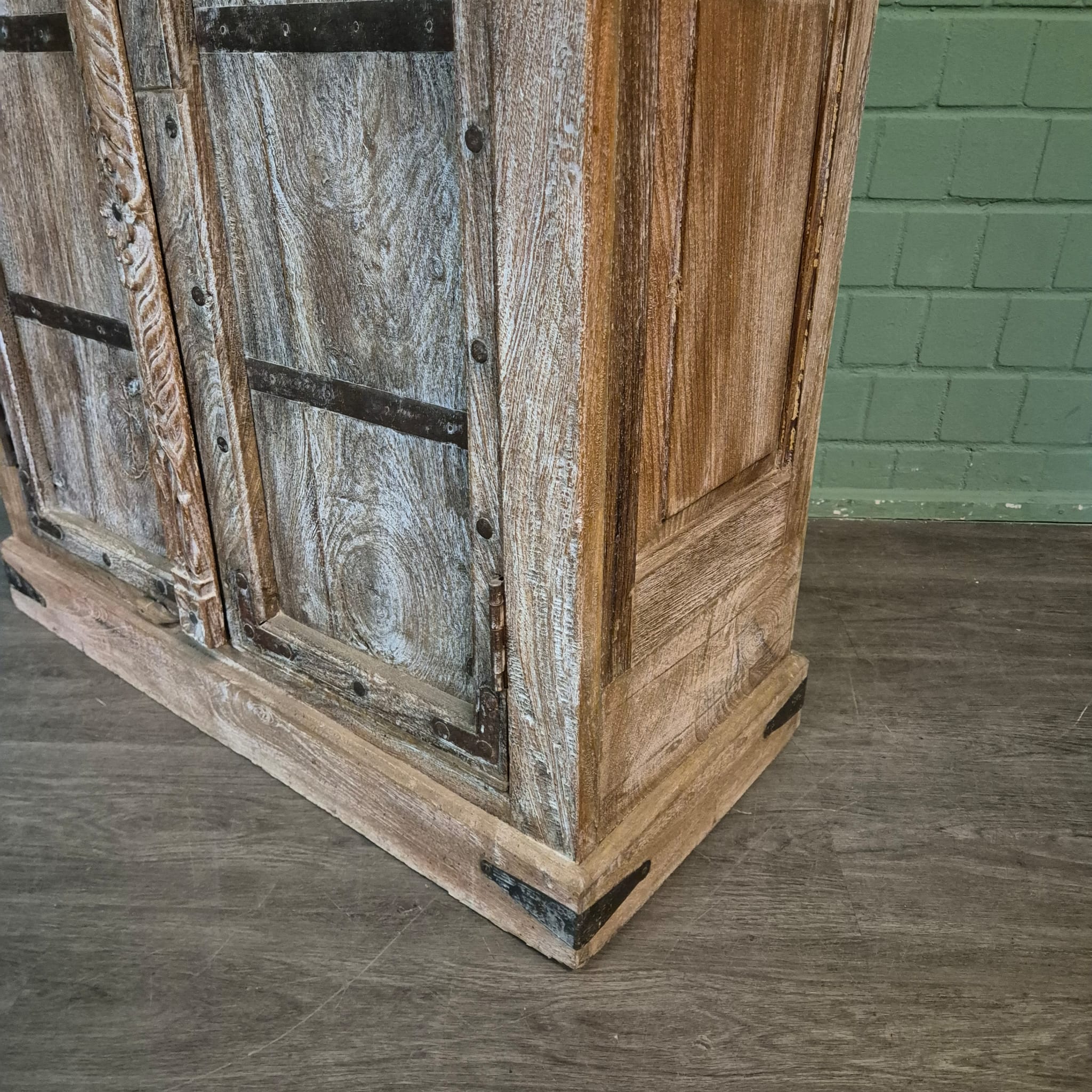 Cabinet Teak Shabby-Chic 1,08 m - Image 13