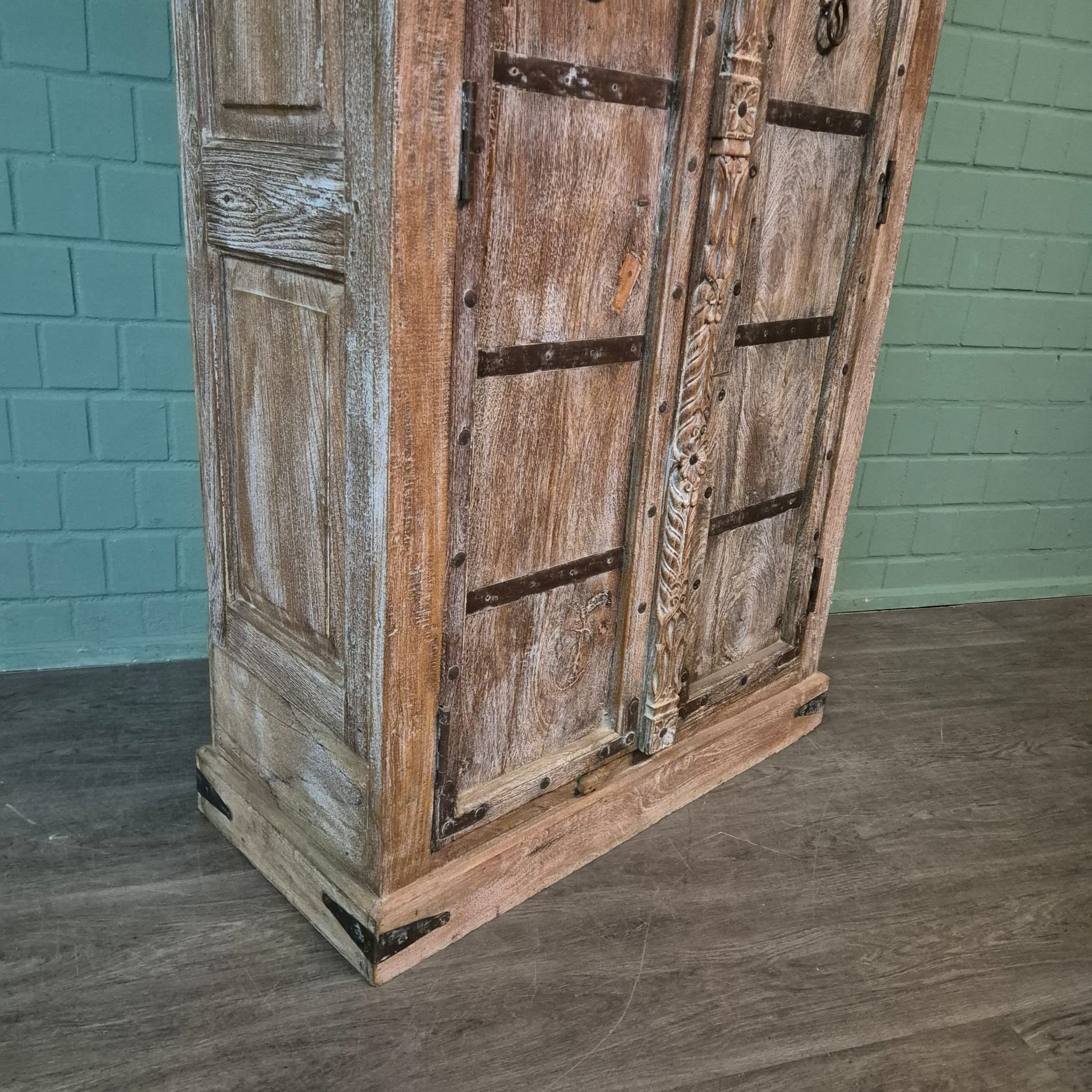 Cabinet Teak Shabby-Chic 1,08 m - Image 8