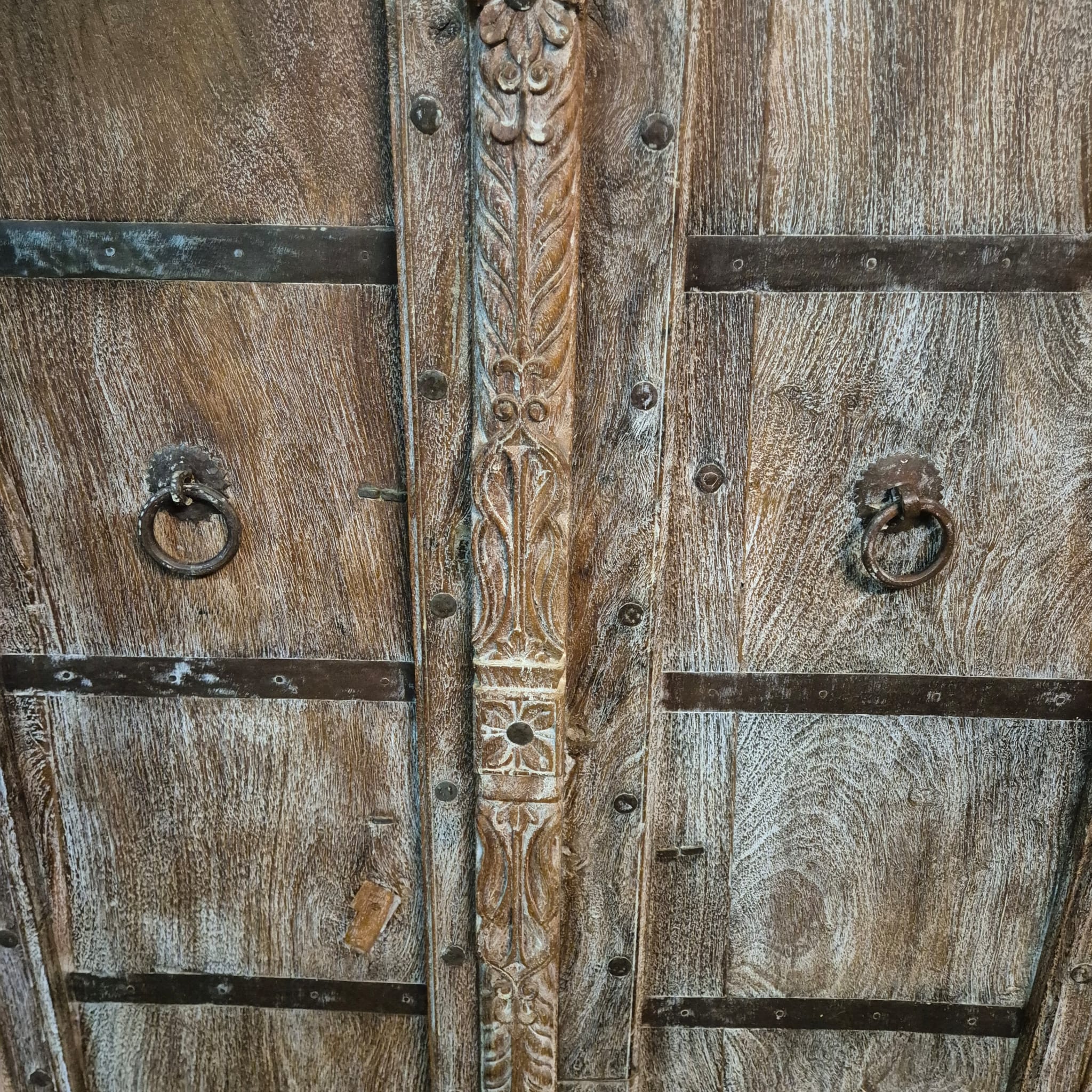 Cabinet Teak Shabby-Chic 1,08 m - Image 10