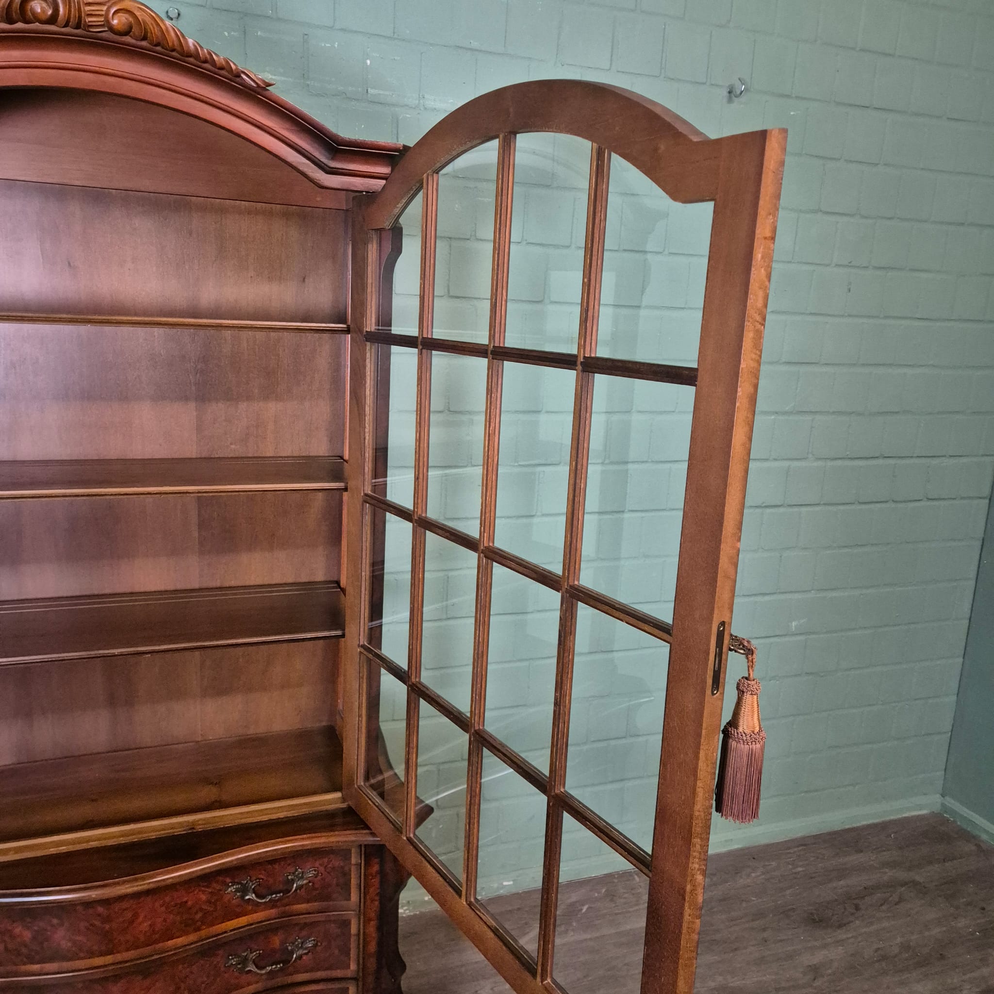 Display Cabinet Neo-baroque Walnut 1,12 m - Image 14