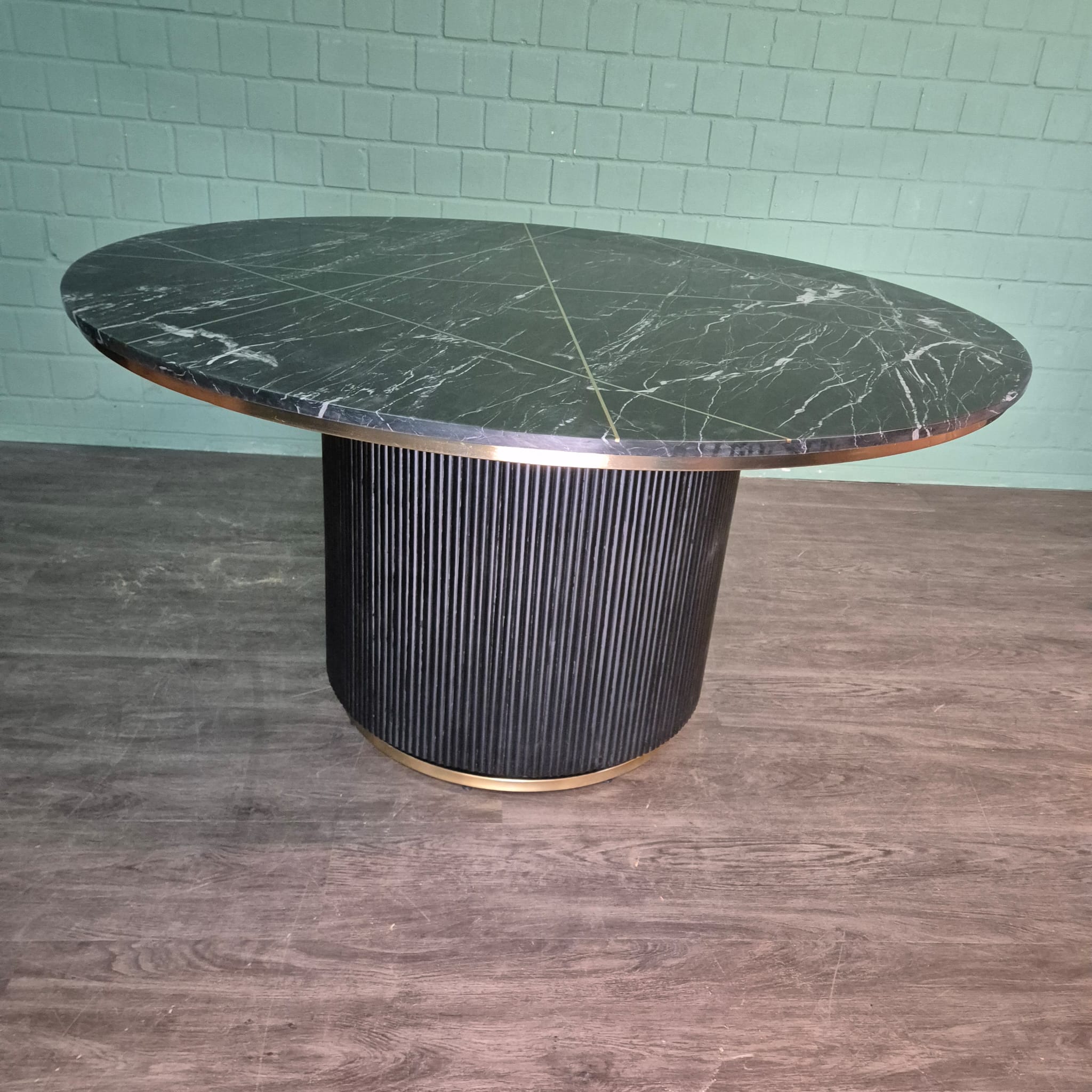 Dining Table Marble Wood Ø 1,50 m - Image 6