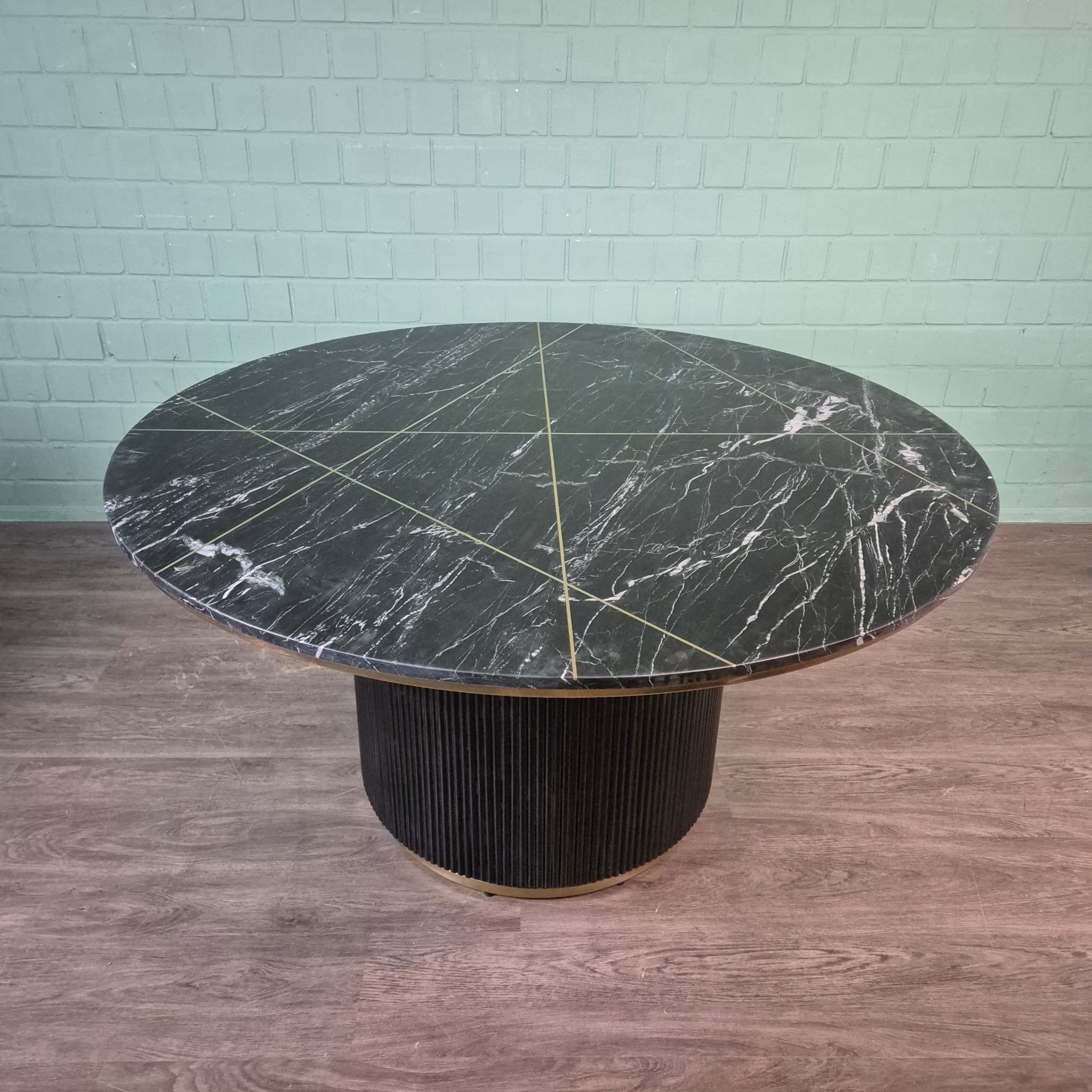 Dining Table Marble Wood Ø 1,50 m - Image 3