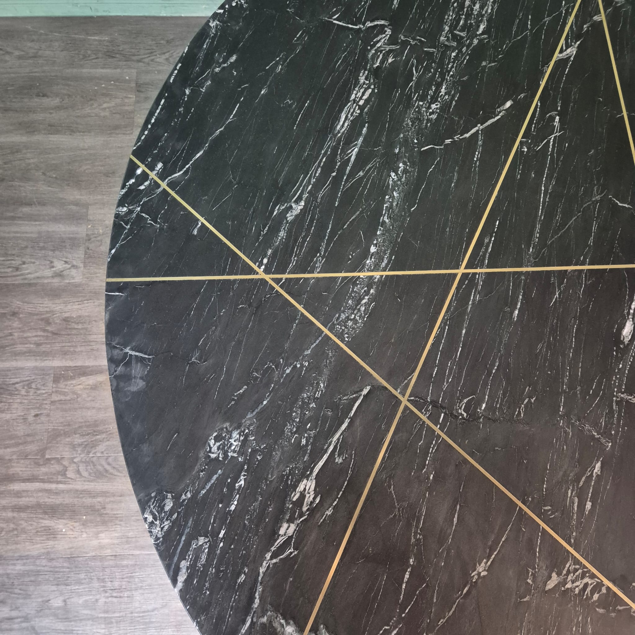 Dining Table Marble Wood Ø 1,50 m - Image 9